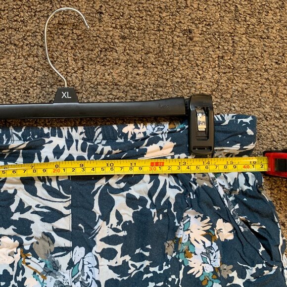 Intimately by Free People Turquoise Teal Flowy Pants | Size L - Picture 5 of 9